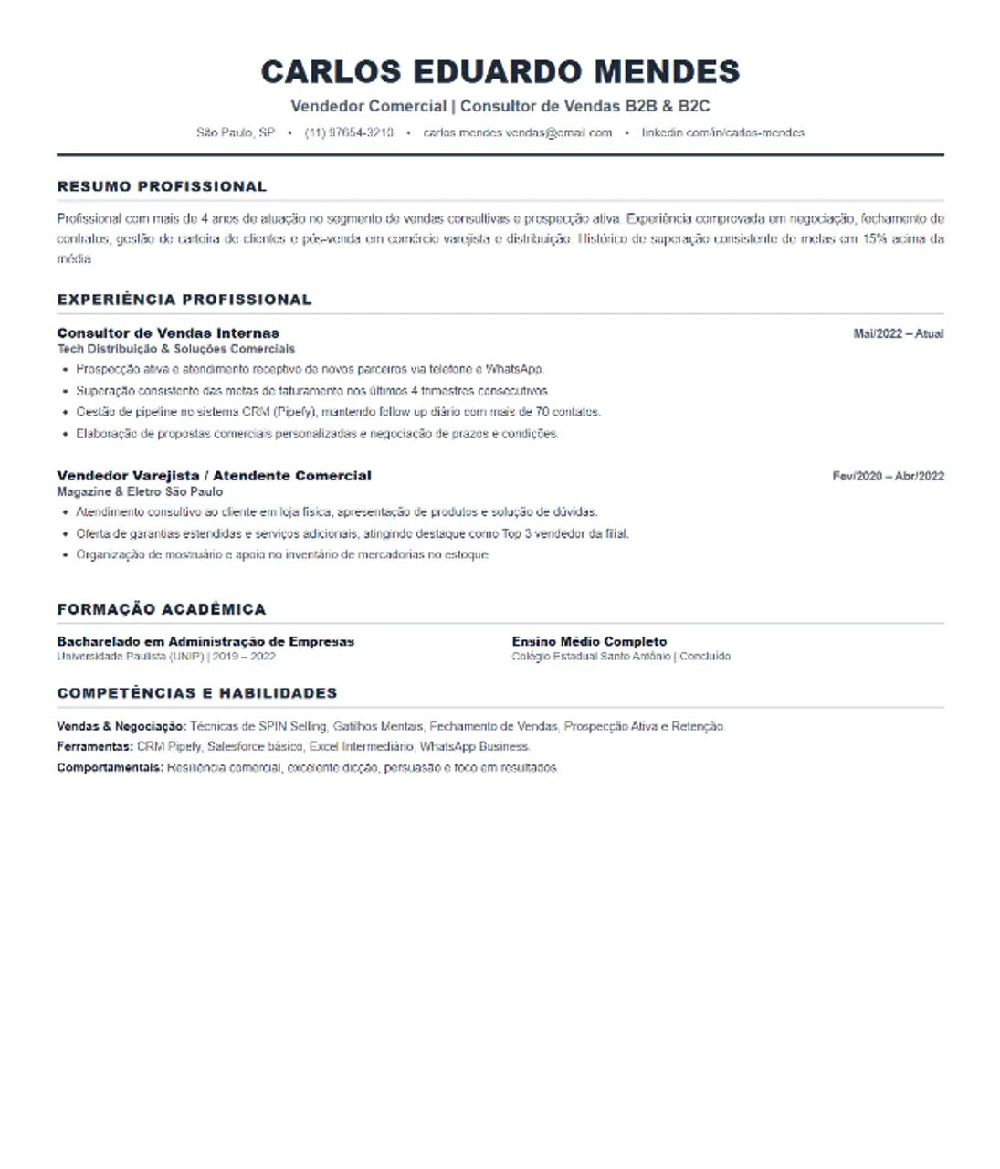 Currículo para emprego em PDF - pronto em 1 hora | R$25 - Foto 5