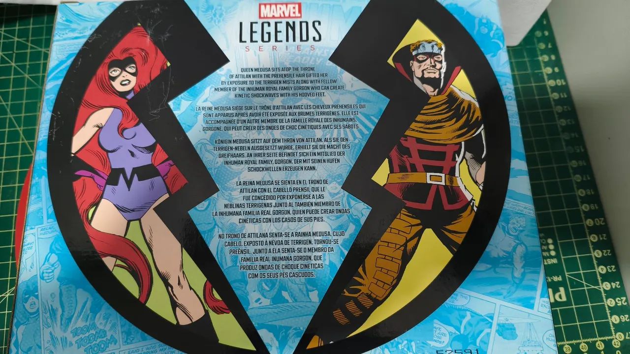 GORGON box INUMANOS Marvel Legends  - Foto 3