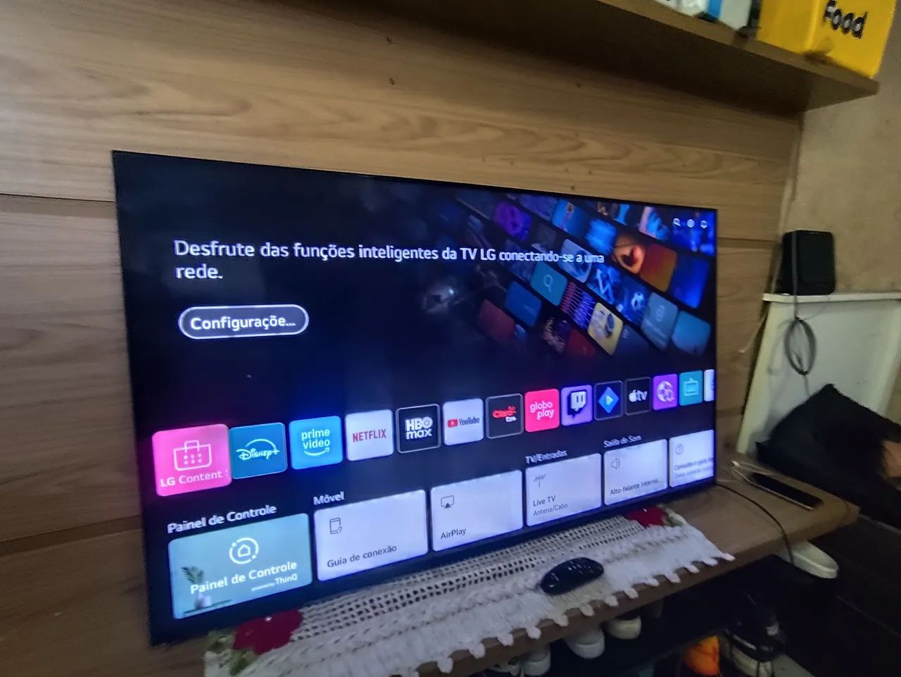 Tv LG 4k smart laçamento vira quadro 