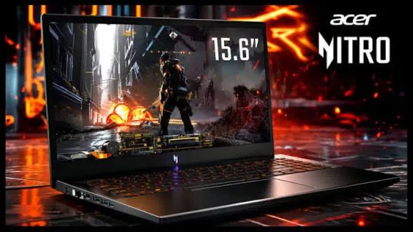 Acer Nitro V(RTX 5050) Notebook gamer - Novo na caixa  - Foto 2