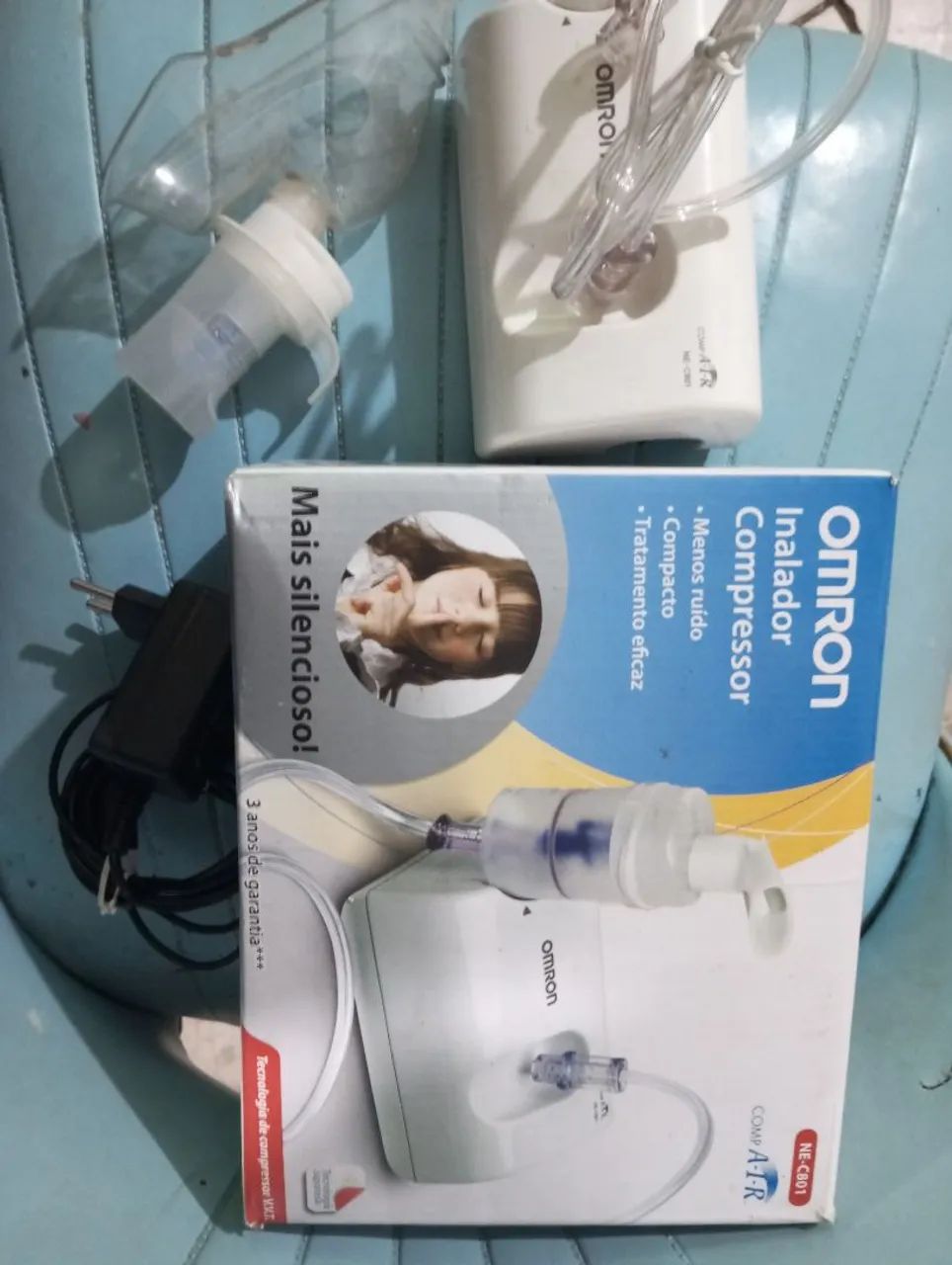 Inalador compressor OMRON - Foto 4