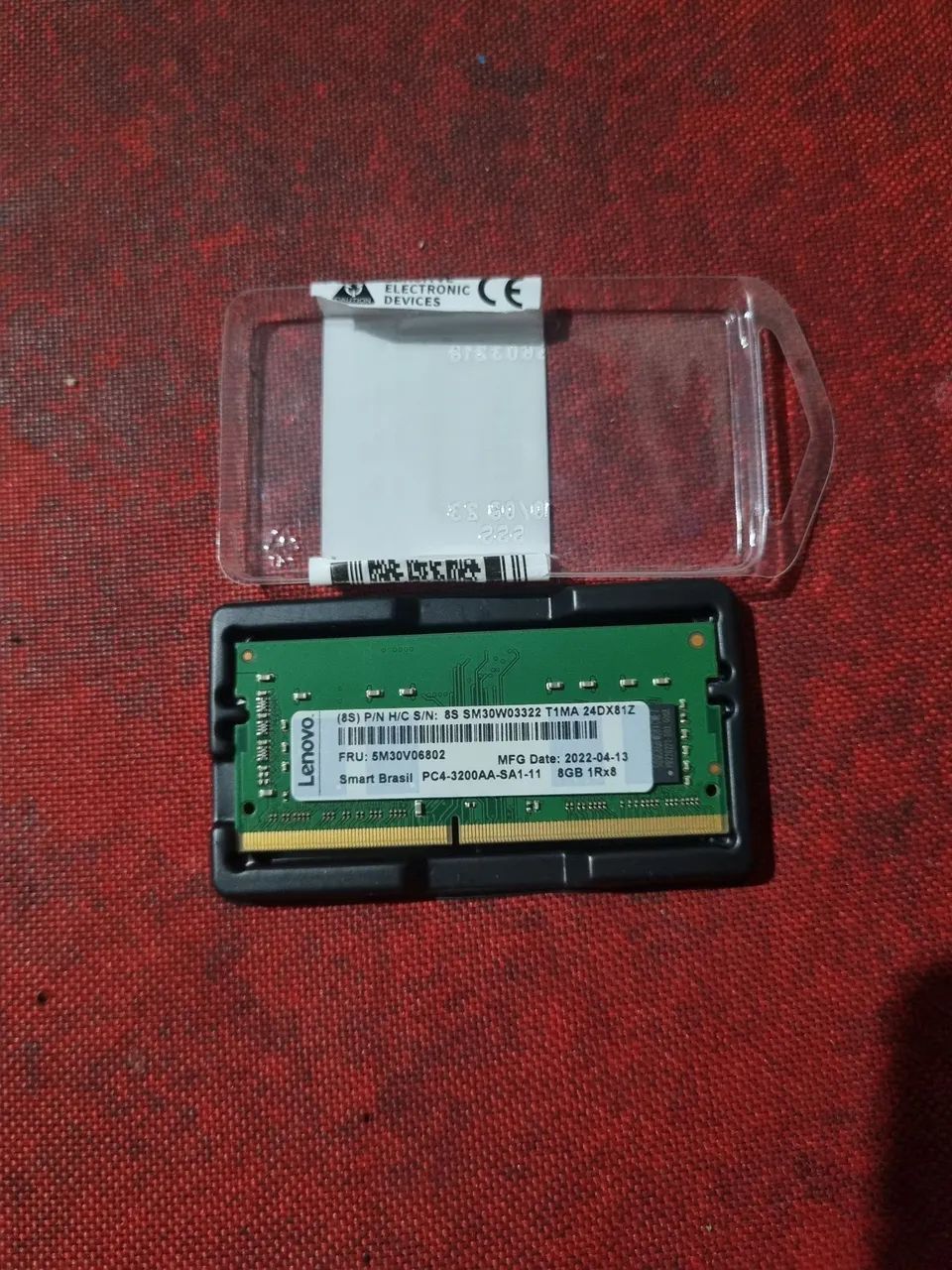 Memória Ram DDR4 3200 MHz notebook lenovo gaming 3i 8GB