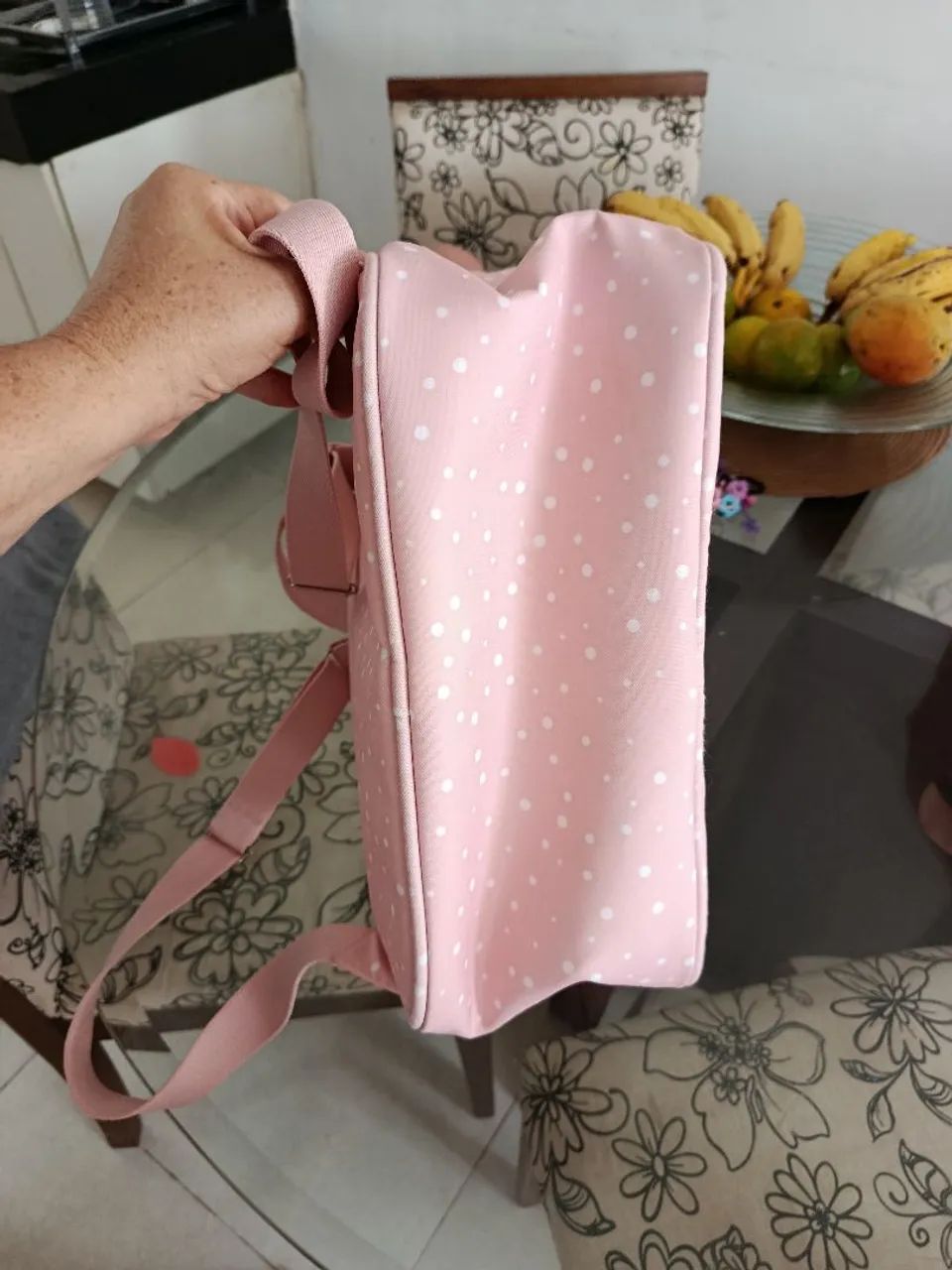 Mochila Grande Bunny Rosa - Foto 2