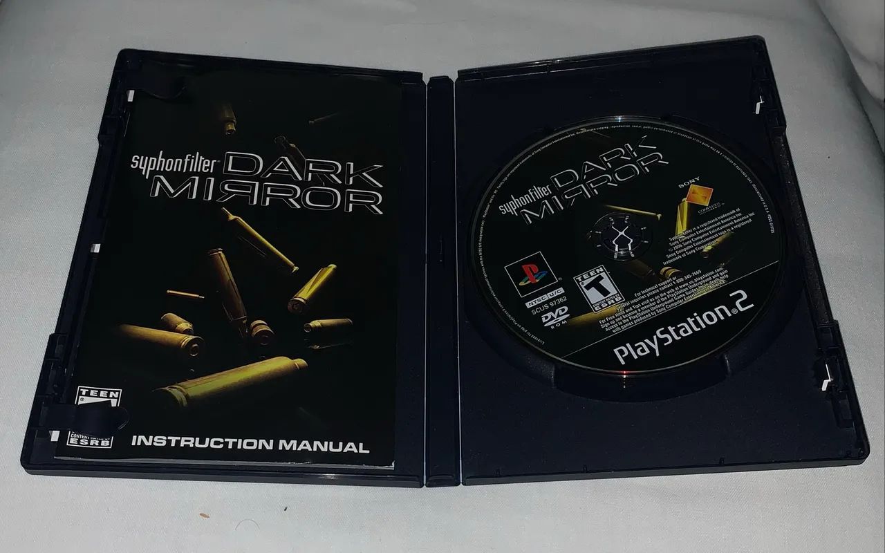PlayStation 2 Syphon Filter Dark Mirror original completo - Foto 2