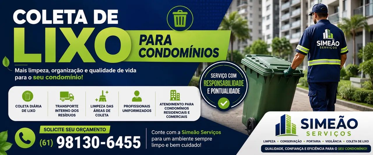 COLETA DE LIXO PARA CONDOMÍNIOS