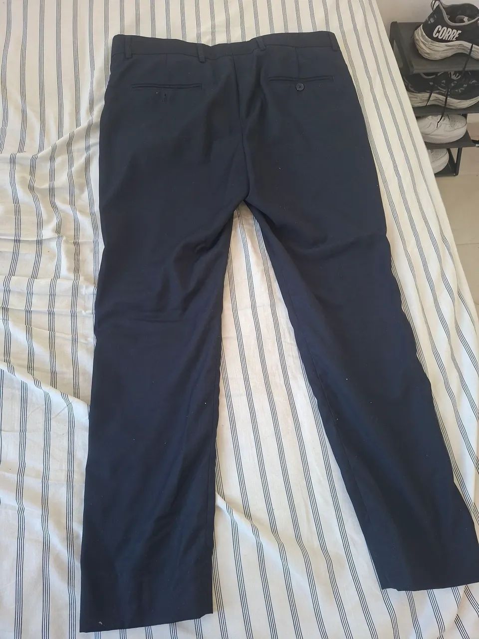 Calça social azul escura - Foto 2