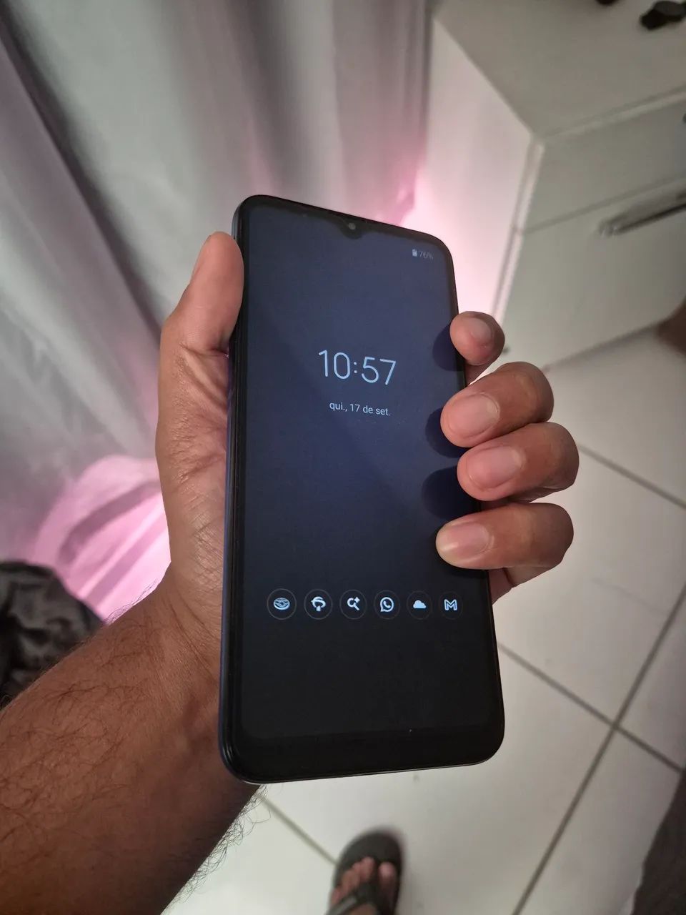 V/T motorola one fusion 