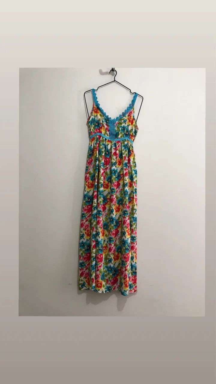 Vestido básico longo M da Zinzane