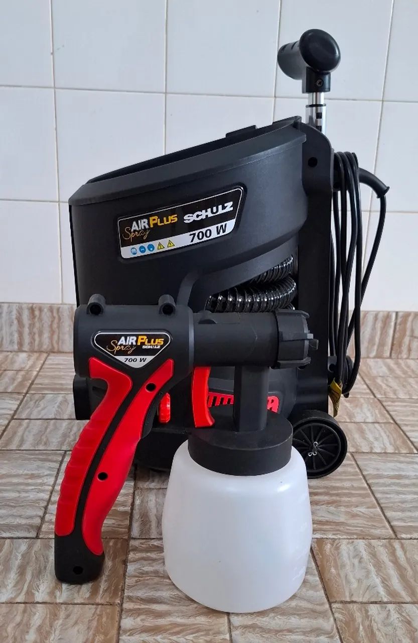 (NOVA) Pistola Pulverizadora de tinta SCHULZ de 700W e 127V65127078819842121