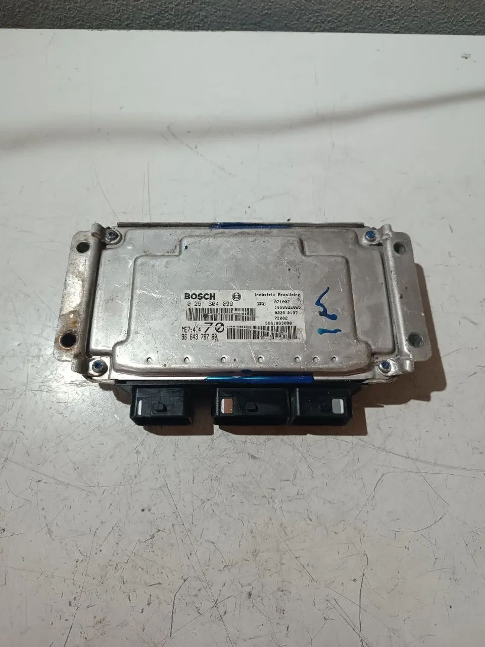 Módulo injeção Peugeot 206 1.4 06/08 original 