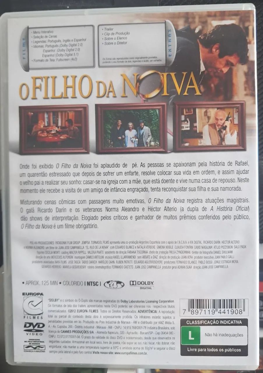 Dvd O filho da noiva - Foto 2