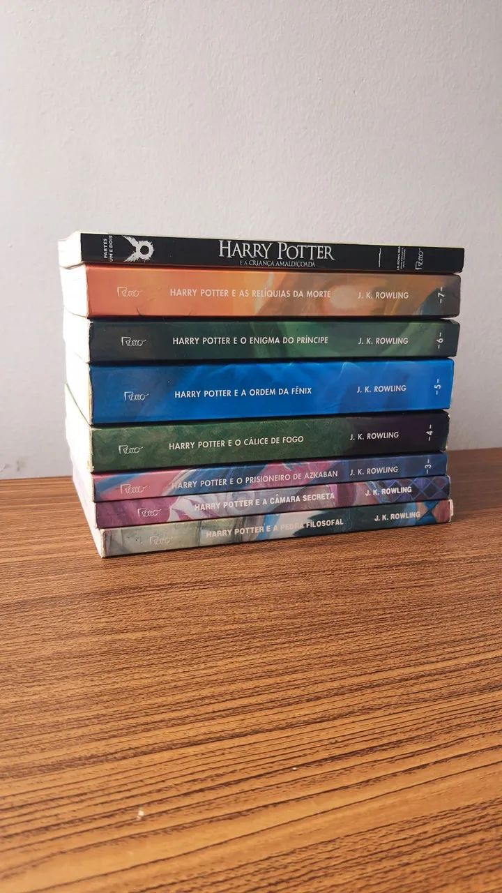 Saga completa de Harry Potter.