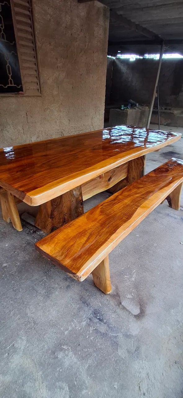 Vendo uma mesa rústica direto da fábrica  - Foto 4
