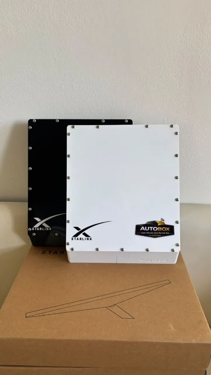 Case de teto para starlink mini