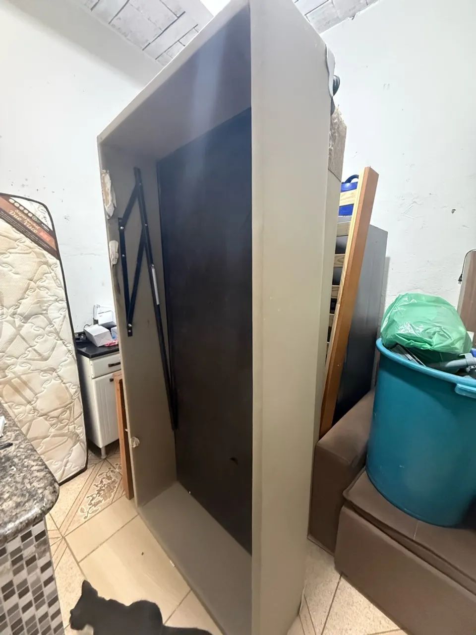 Cama baú king usada!!!!já e o menor preço. - Foto 3
