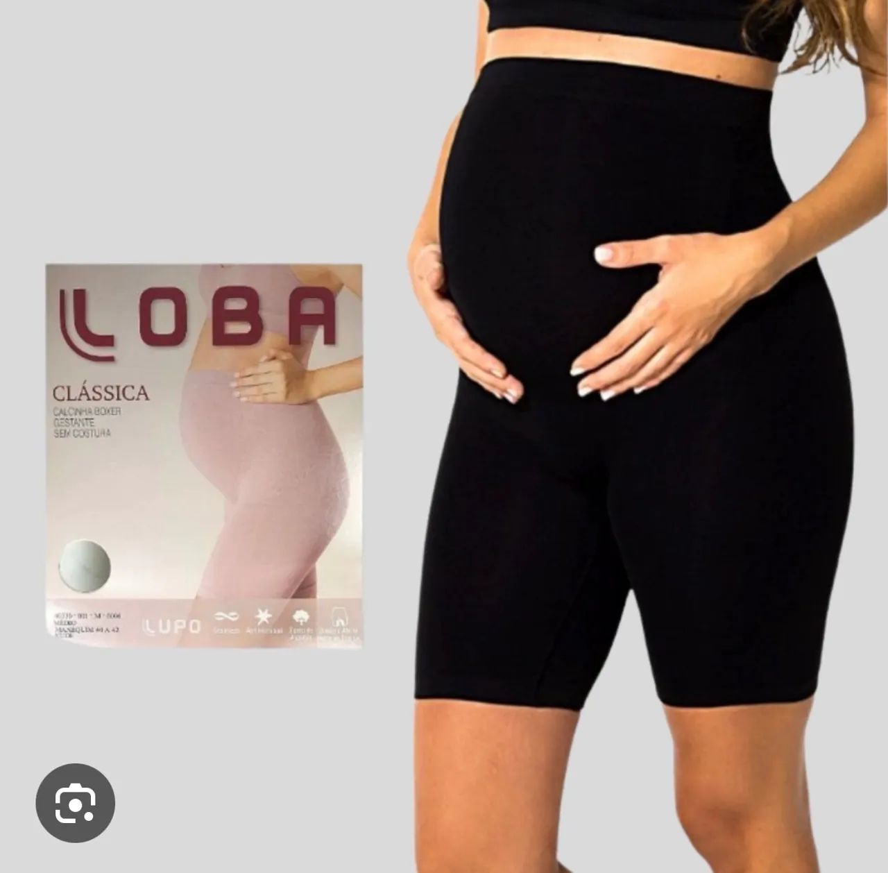 5 Bermudas gestante loba 