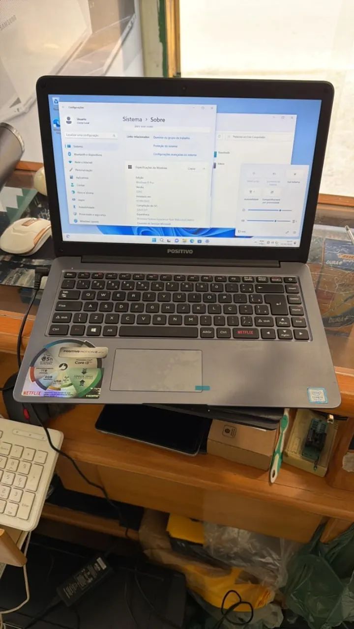 Notebook Positivo Motion