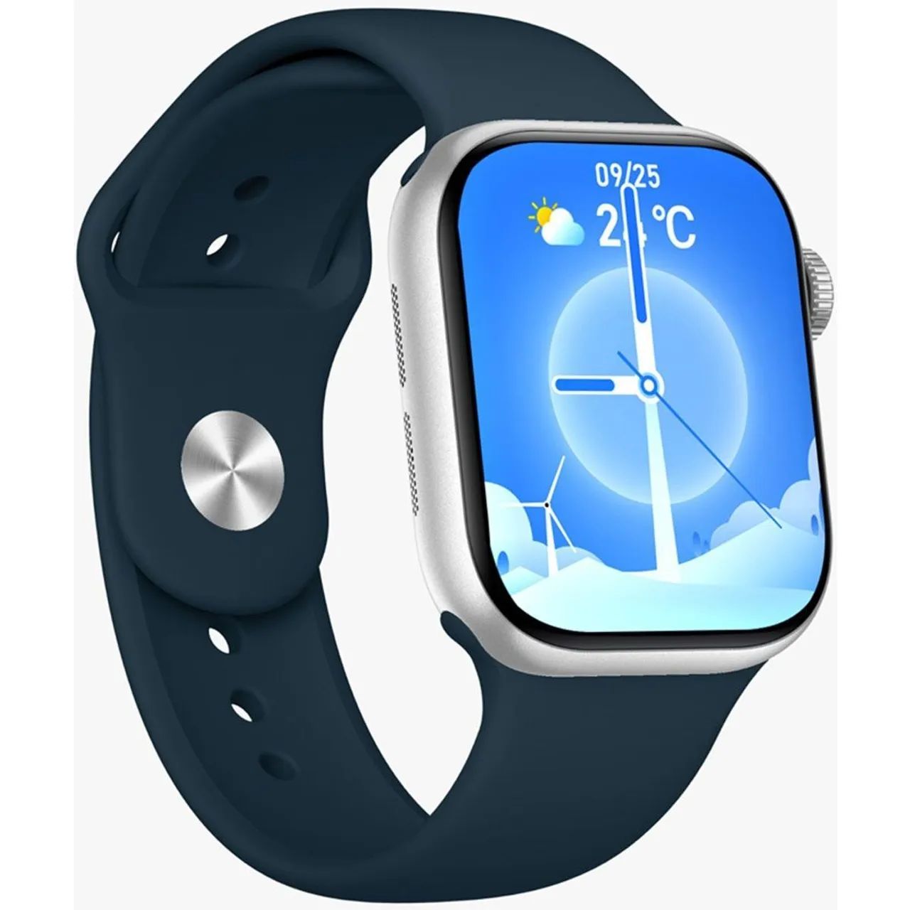 Smartwatch Aurafit Série 10 A11 Pro IP68 46mm Prata E-BI - Foto 3