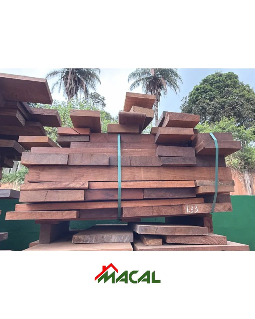Madeiras de Lei variadas - Fardo fechado - Foto 2