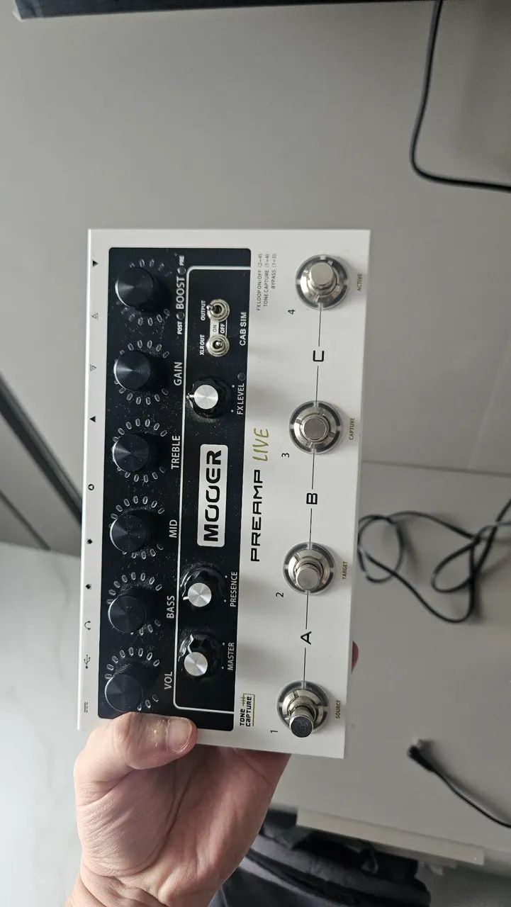 Preamp live Mooer - Instrumentos musicais - Cidade Nova