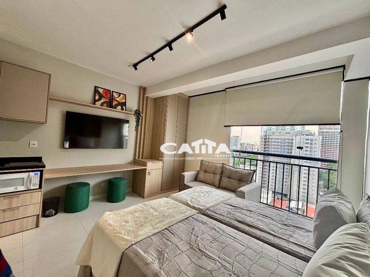 Studio mobiliado a 300m. do metrô Tatuapé - Foto 4