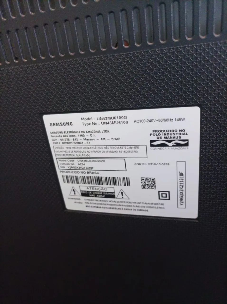 Tv 4K Samsung 43 polegadas.  - Foto 3