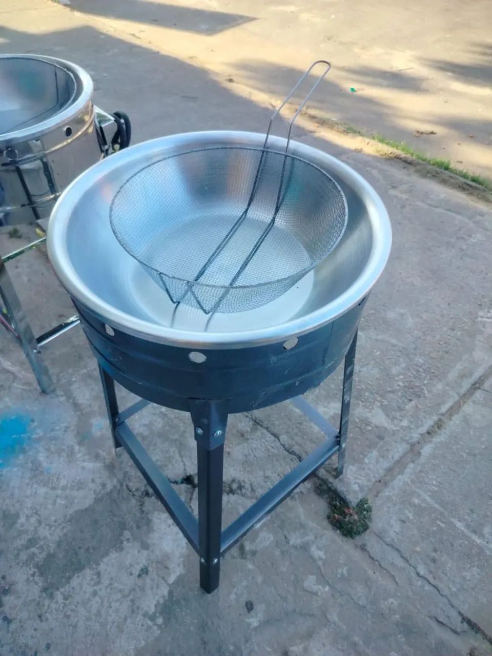 Fritadeira a gás 7 litros,  novo  - Foto 4