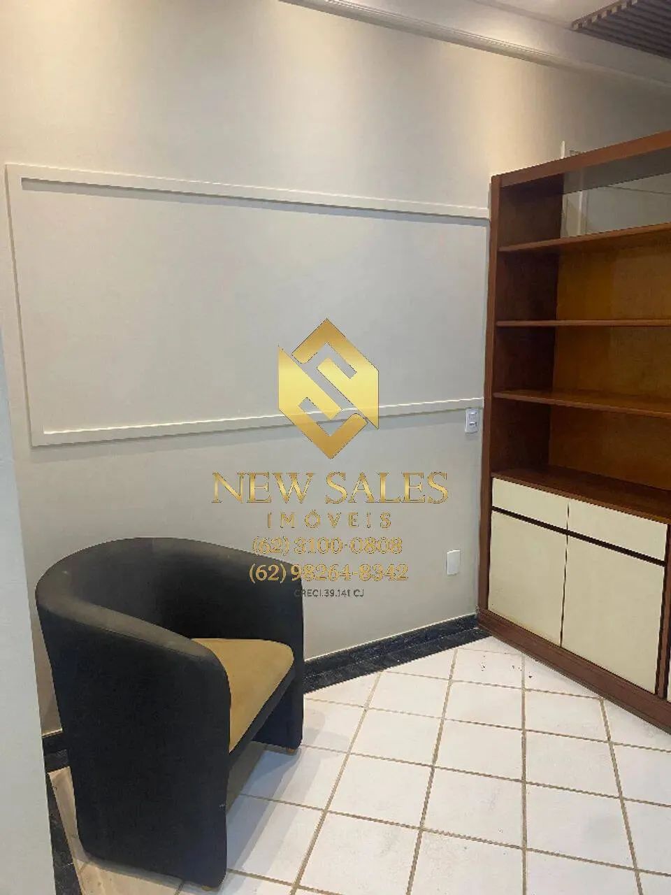 Sala comercial- 32m², 1 vaga, armários- Jardim América - Foto 5