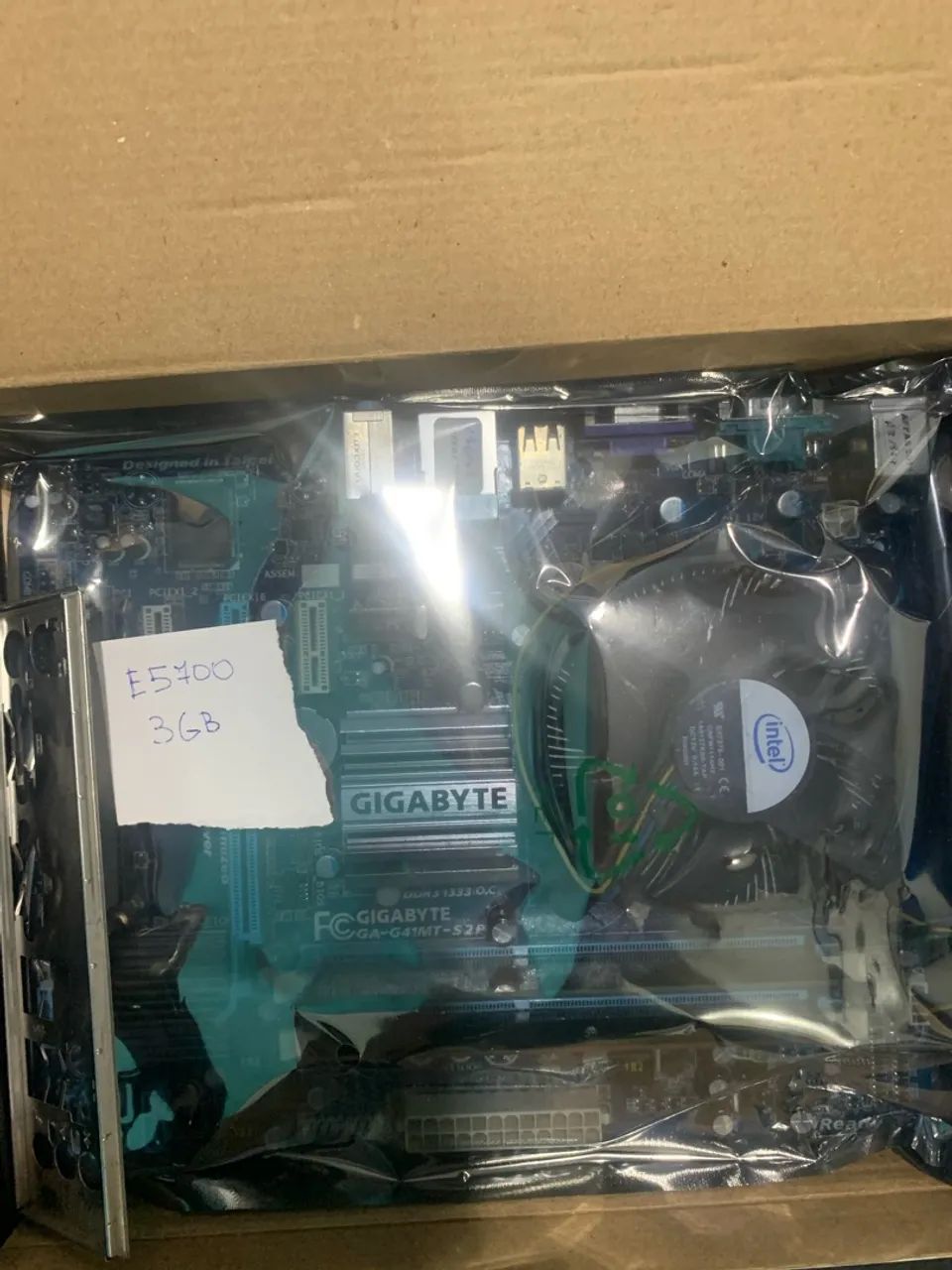 Kit placa mãe Intel soquet 1155 e 775 ddr3 