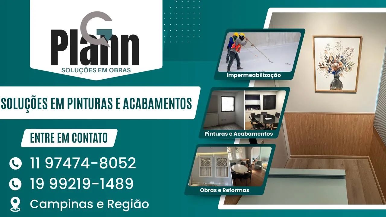 Serviço profissional de pinturas e acabamentos