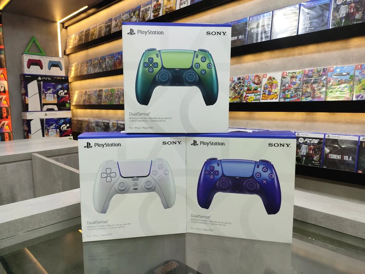 Controle PS5 Novo Chroma Loja Física em Curitiba desde 1997