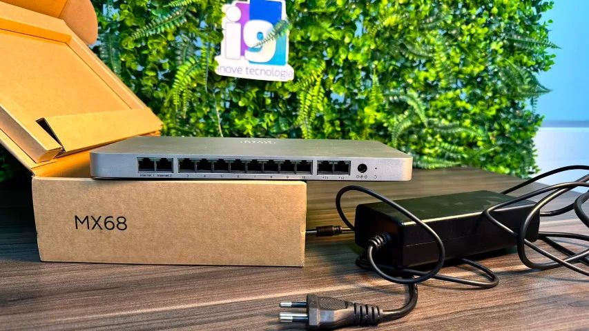 Roteador Cisco Meraki   Modelo: MX68