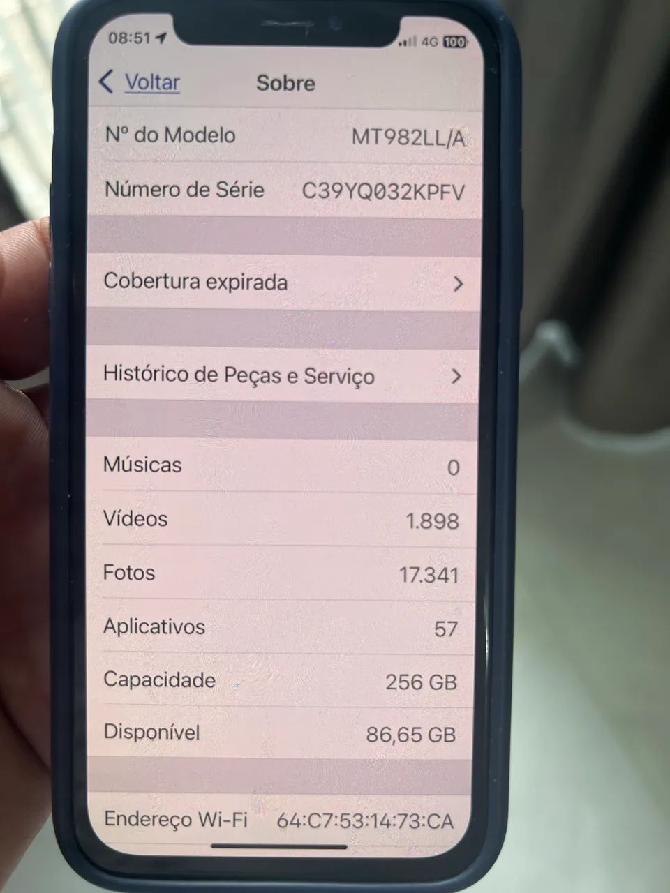 iPhone XS 256GB - Excelente Estado - Bateria Nova - Foto 3