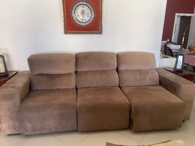 Sofá Retrátil e Reclinável Premium - R$ 2.290
