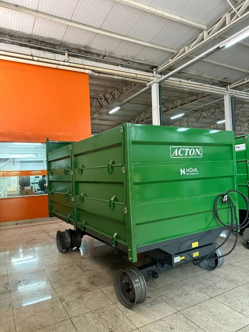 Carreta Basculante Metal |ACTON| 6000 kg-  9M³ Sem Pneus -Nova - Foto 3