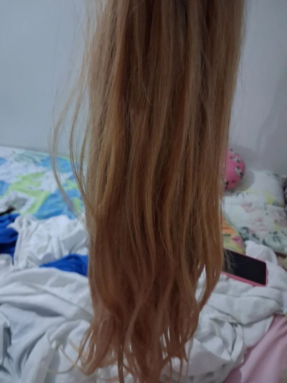 Cabelo humano indiano 198g.