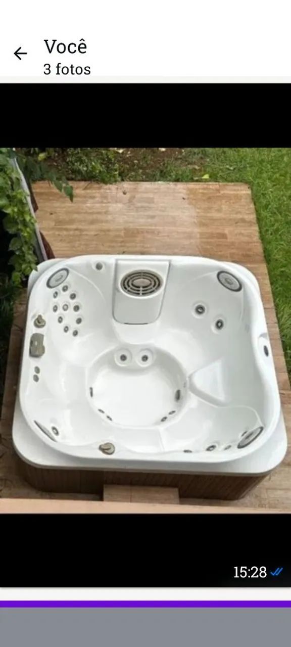 Jacuzzi j220 semi nova só 23.000 mil 