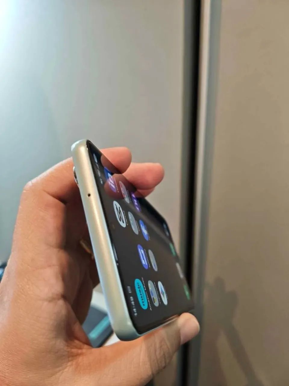 Celular Samsung Galaxy M55 5G Light Green - Impecável, Na Caixa e Com NF - Foto 2