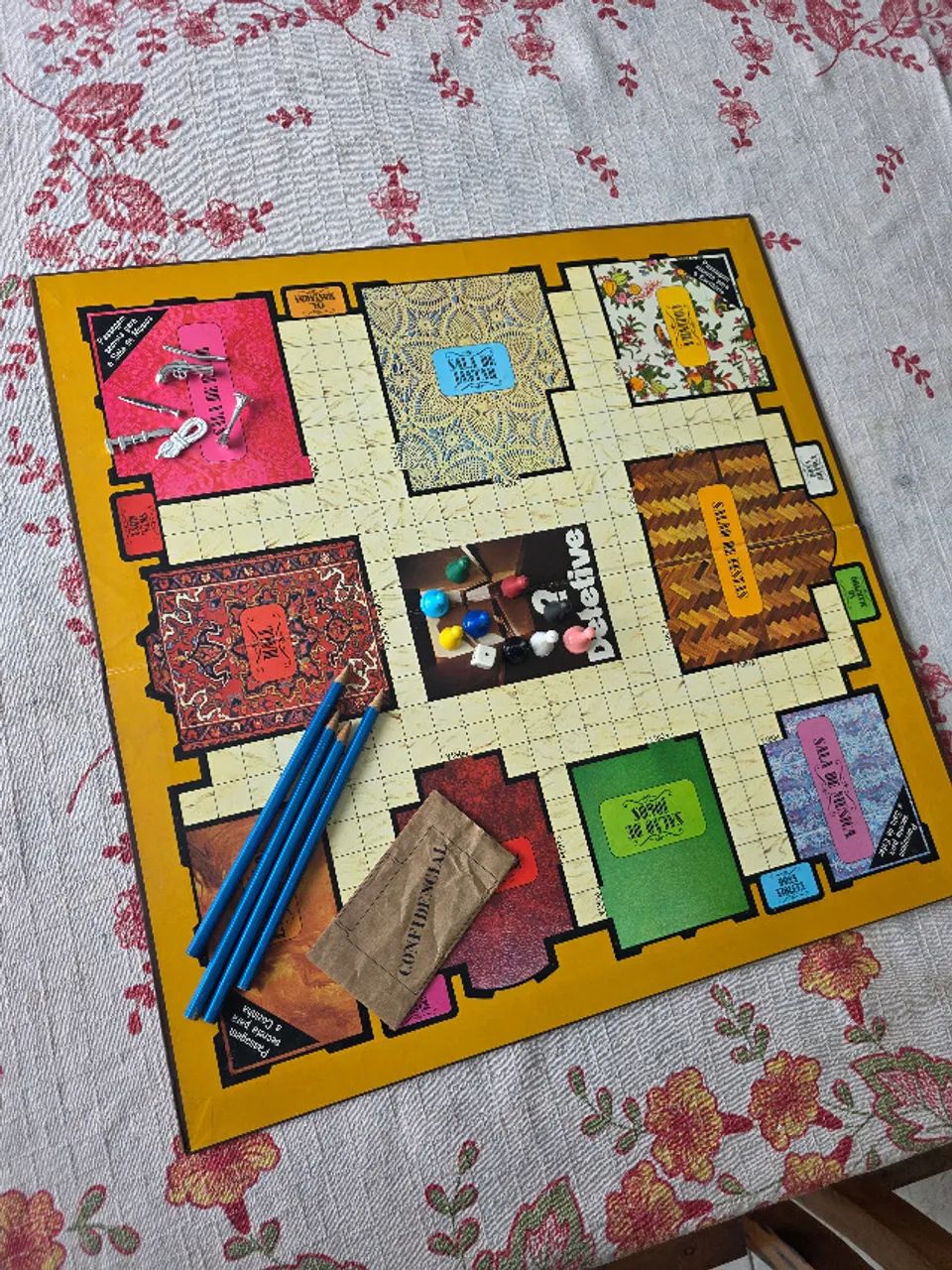 Jogo detetive antigo vintage - Foto 4