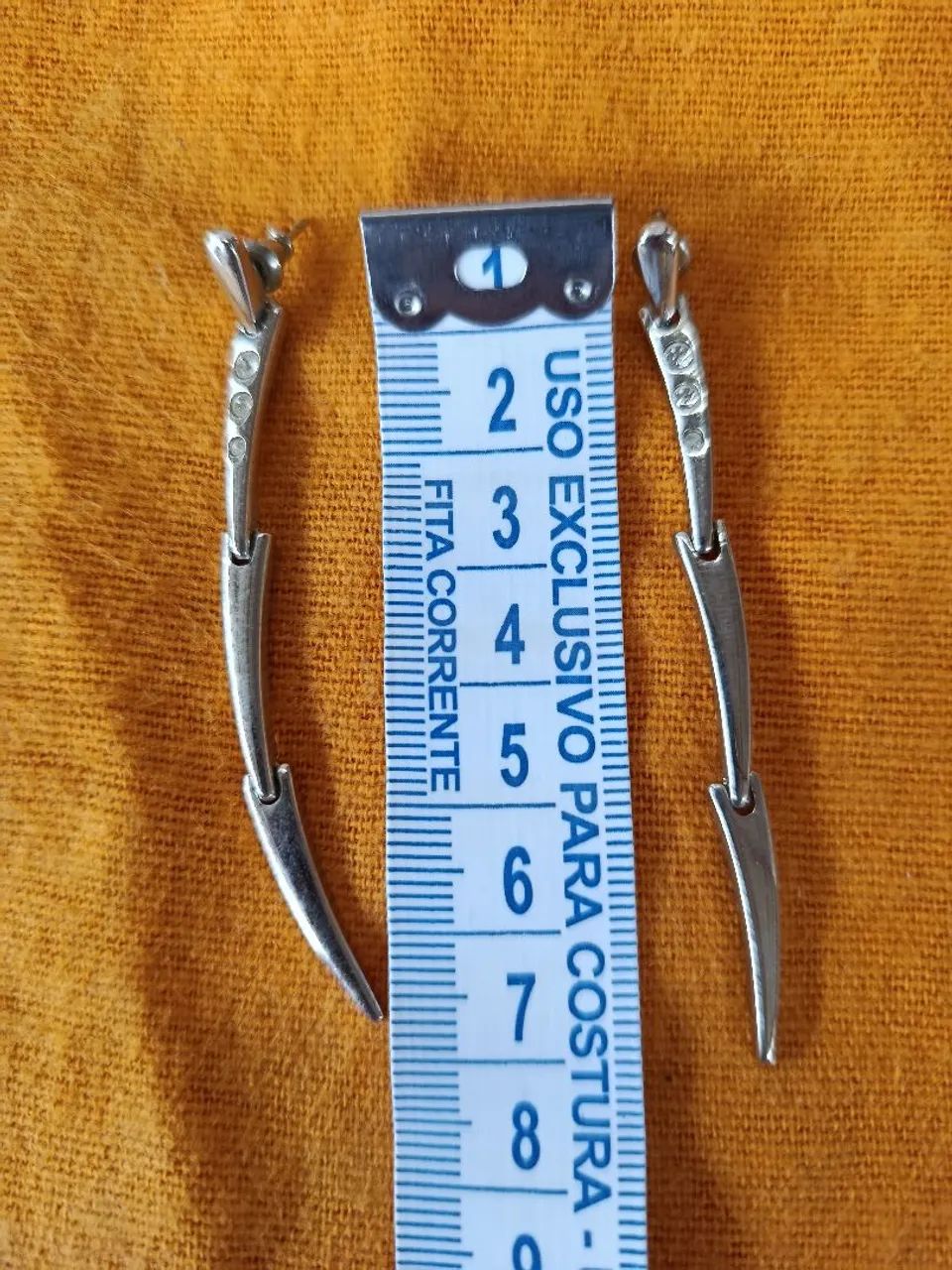 Brinco Prata estiloso - Foto 4