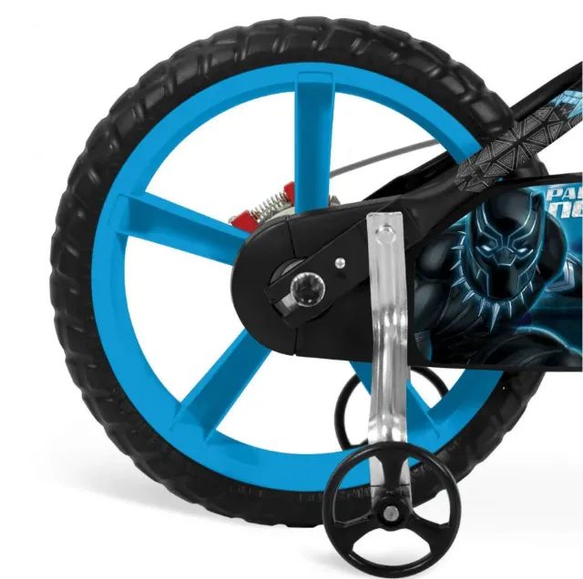 Bicicleta Infantil Pantera Negra Aro 14 - Foto 4