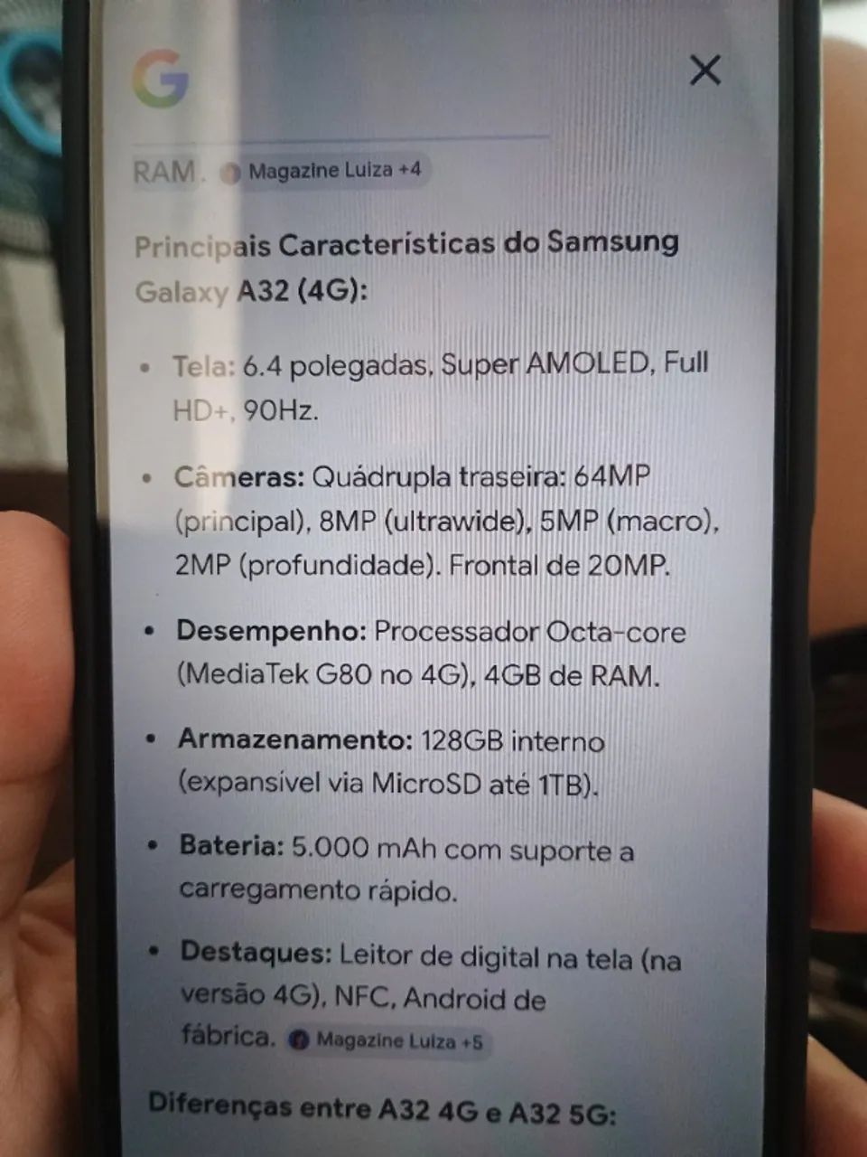 Samsung A32 - Foto 3