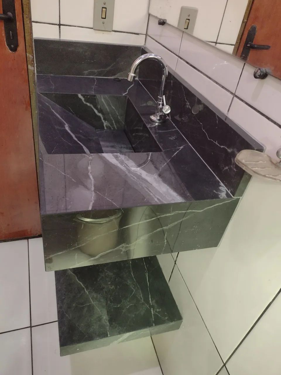 JM porcelanataria, Fabricação De Produtos de porcelanato, nicho cubas escupida ilha  balca - Foto 3
