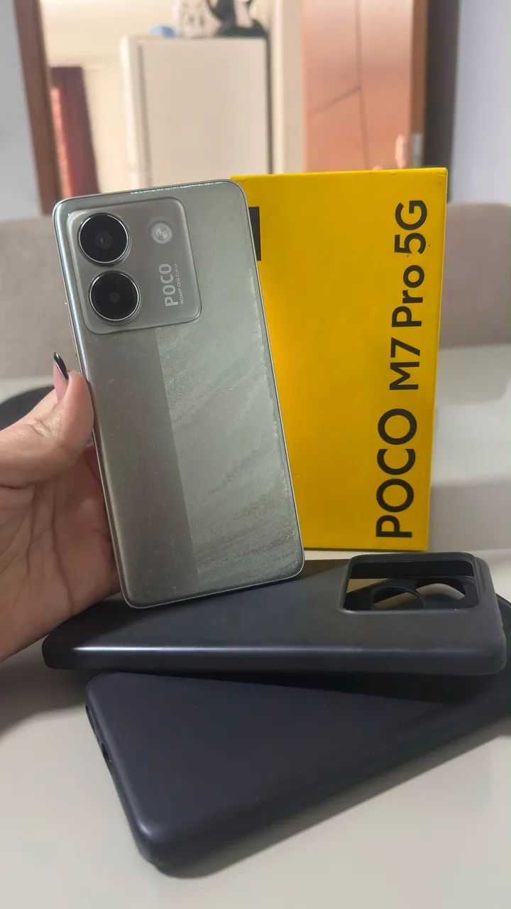 Poco M7 Pro 256GB 8GB Prata - Foto 2