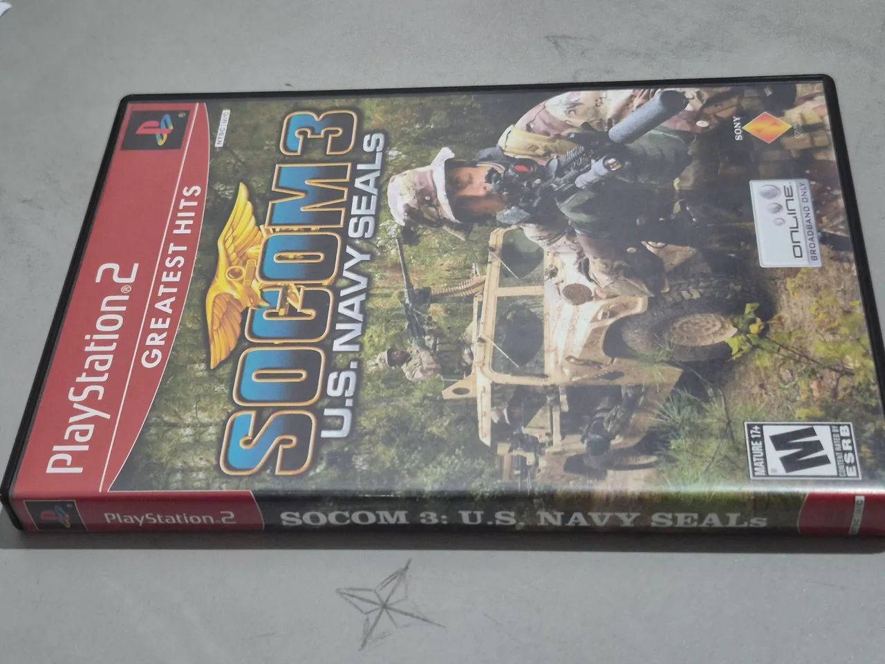 SOCOM 3: U.S. NAVY SEALs - Jogo Original de PS2 - Foto 3