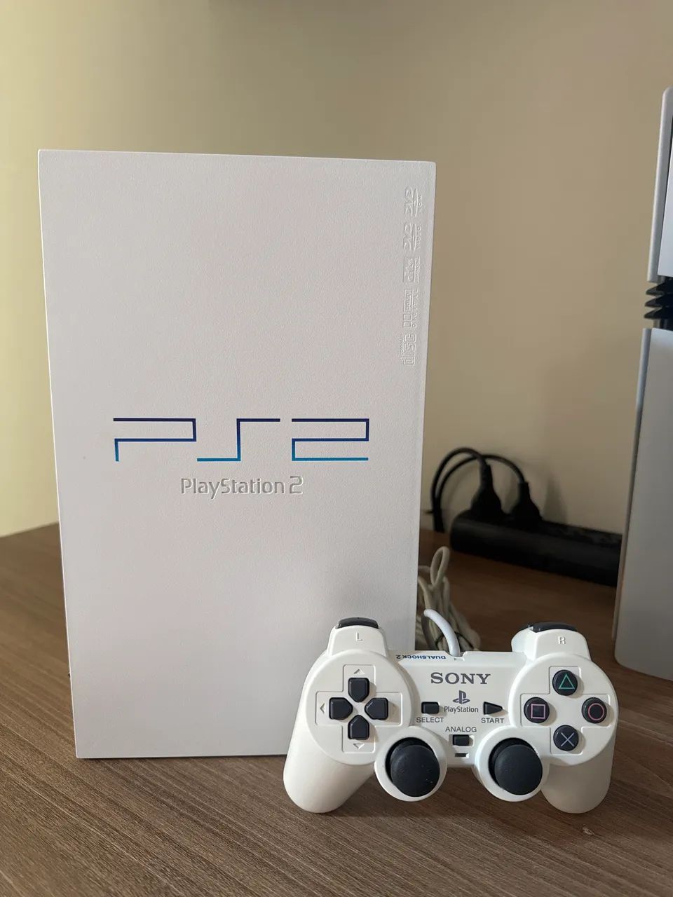 Console Playstation 2 FAT Branco - Impecável 
