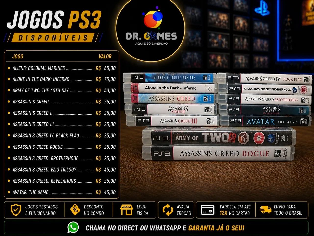 Jogos de PS3 - A