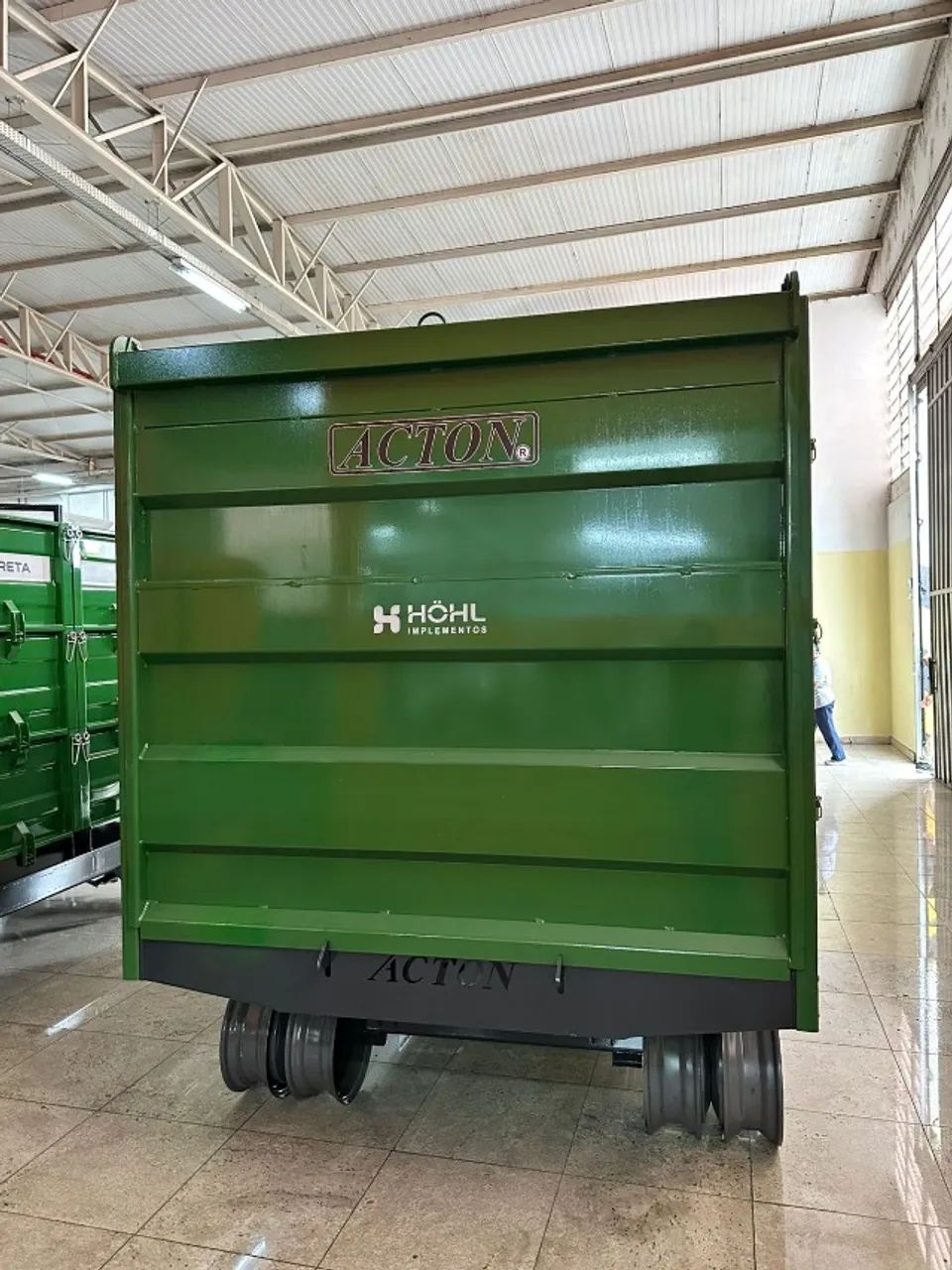 Carreta Basculante Metal |ACTON| 6000 kg-  9M³ Sem Pneus -Nova - Foto 6