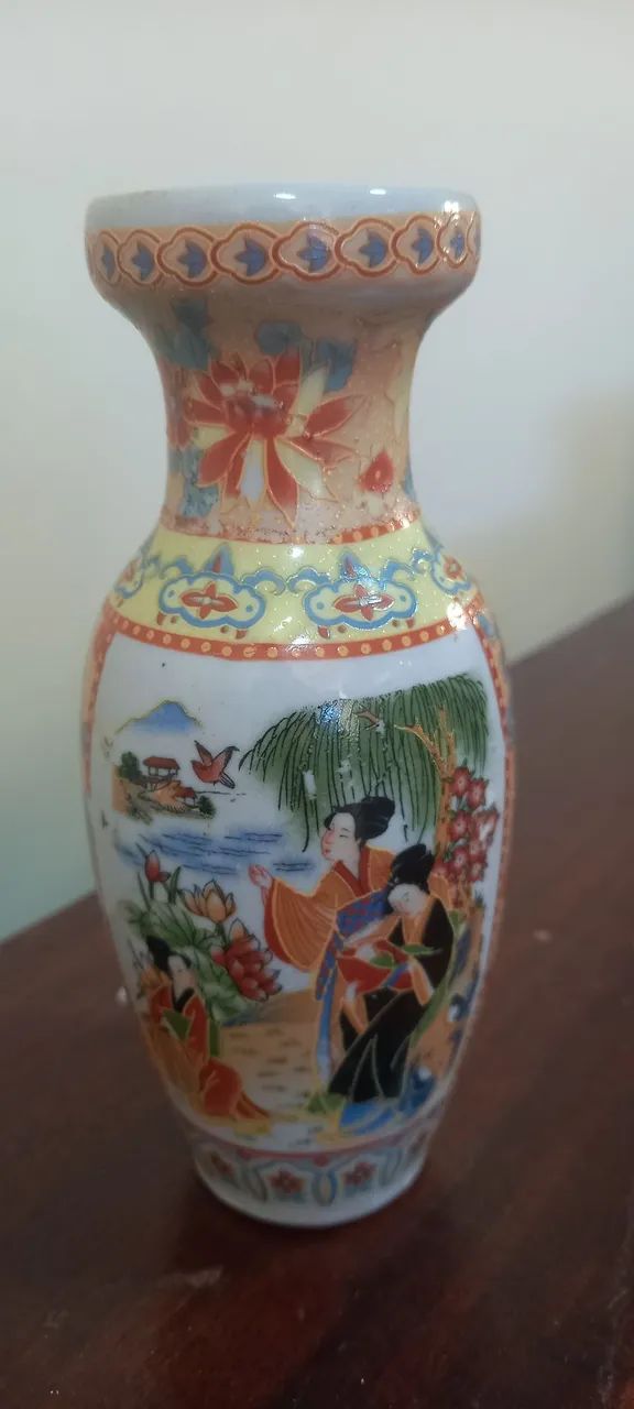 Vaso japonês antigo.  - Foto 2