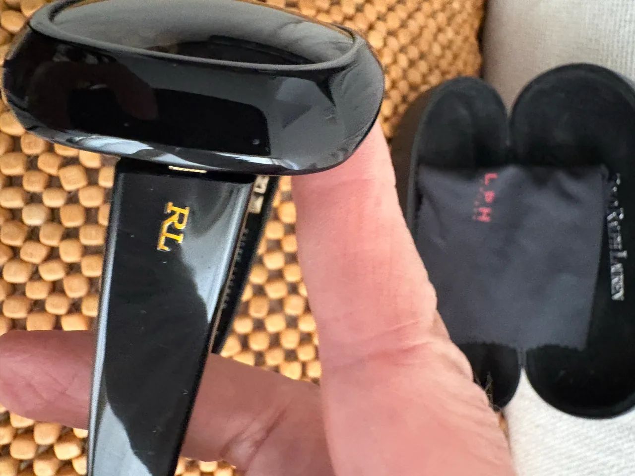 Óculos Ralph Lauren com capa e malha original. Pouco uso  - Foto 5
